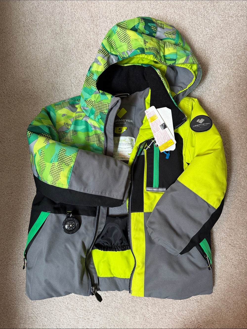 Obermeyer Kids size 5 coat